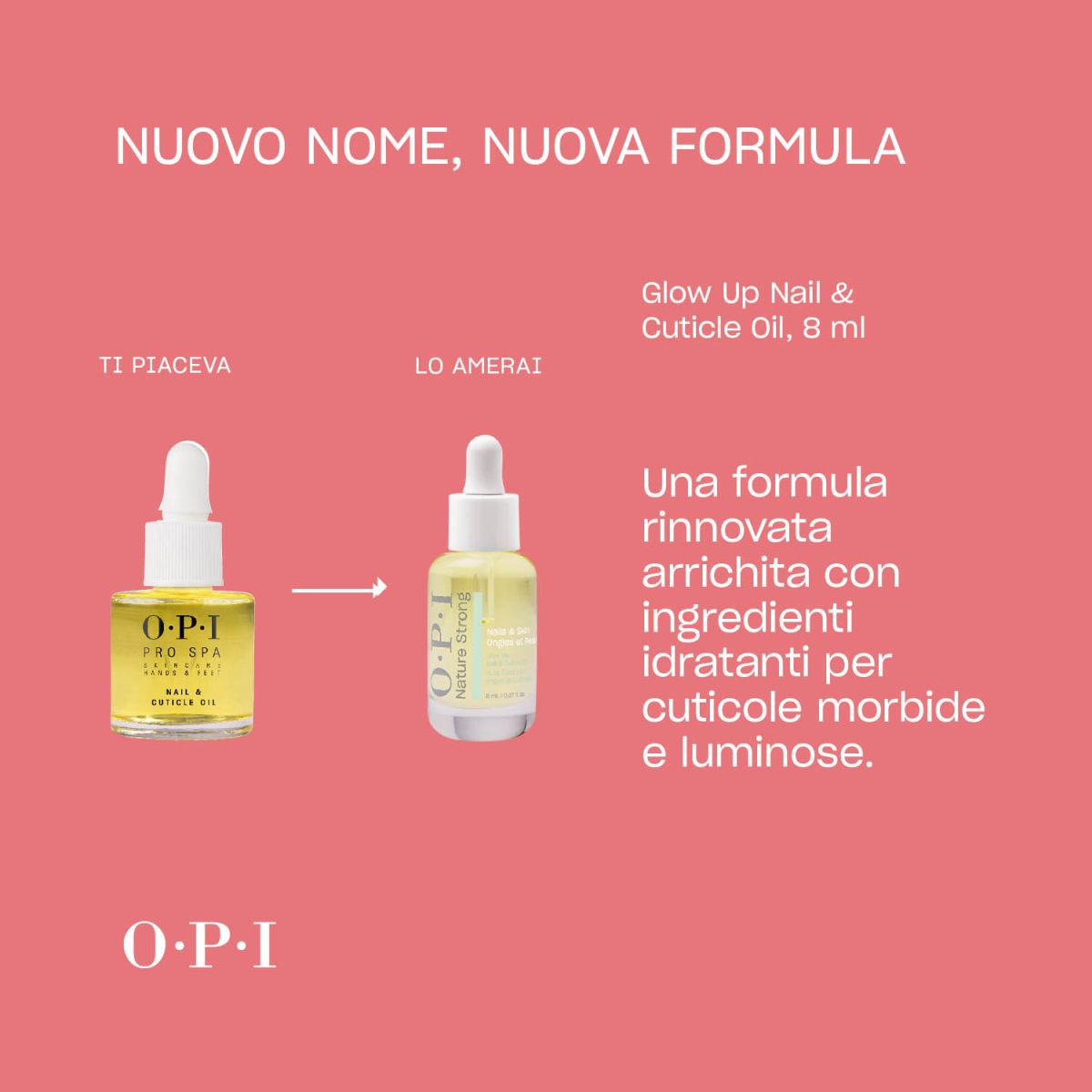 Nature Strong Skincare Opi - Glow Up Nail & Cuticle Oil 8 Ml