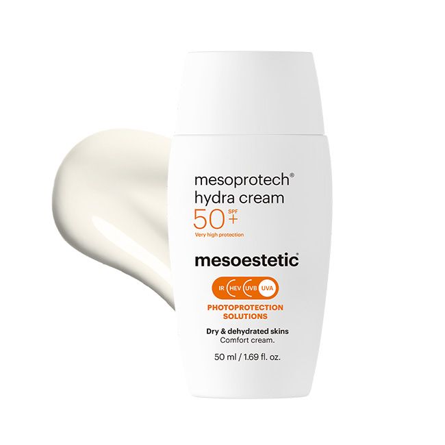 Mesoprotech®  Hydra Cream Protezione Solare Per Pelli Secche E Disidratate Spf50+