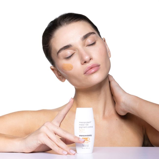 Mesoprotech Melan 130 Pigment Control  Crema Solare Colorata A Protezione Molto Alta 50ml