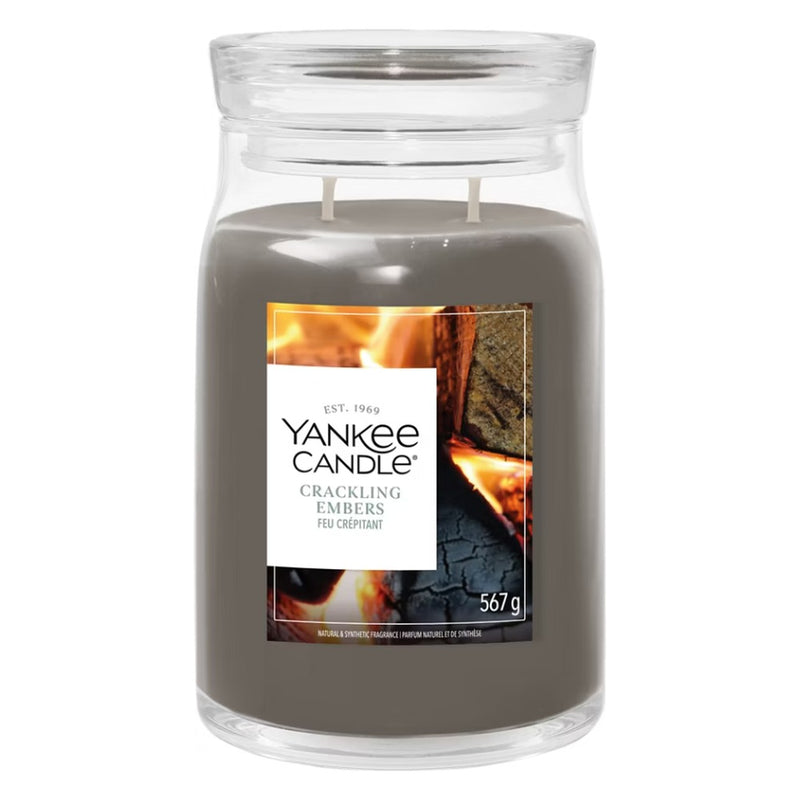 Yankee Candle Candela Giara Grande Signature Crackling Embers