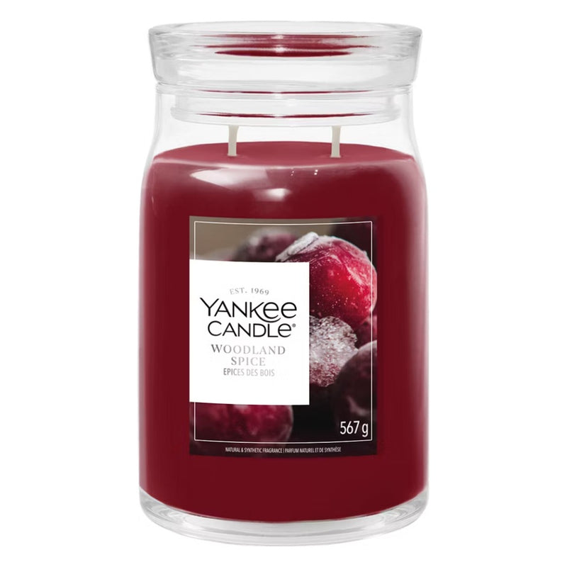 Yankee Candle Candela Giara Grande Signature Woodland Spice