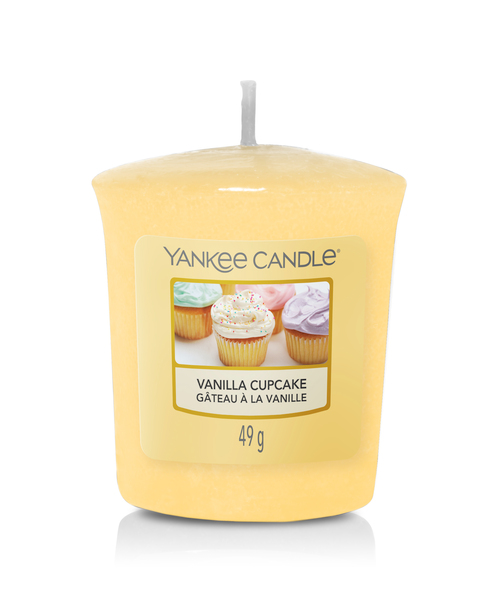 Yankee Candle Candela Votiva Vanilla Cupcake 49g