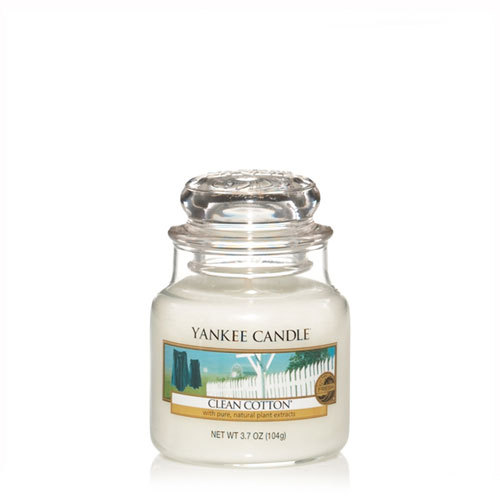 Yankee Candle Clean Cotton Giara Piccola 104g