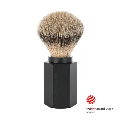 Scheerkwast Silvertip - Graphite