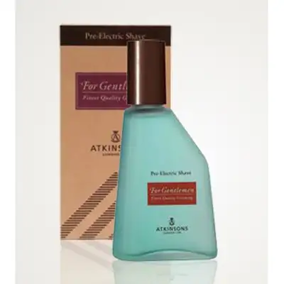 Atkinsons For Gentlemen Pre Electiric Shave Lozione 90 Ml.