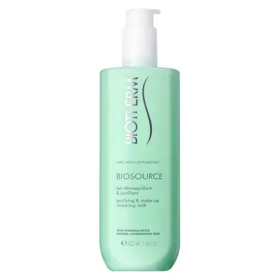 Biotherm Biosource Lait Démaquillant & Purifiant 400 Ml