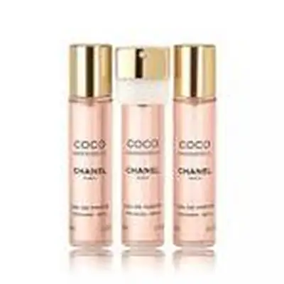 Chanel Coco Mademoiselle Edp 3x20ml Spray Ricarica