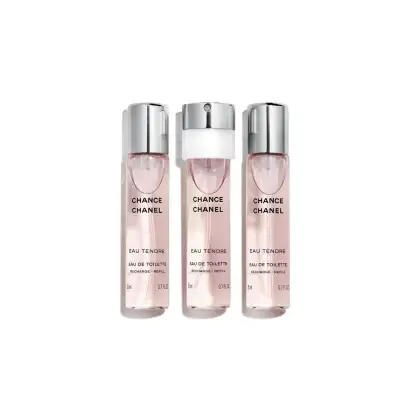 Chance Eau Tendre Eau De Toilette Twist And Spray Ricarica 3 X 20 Ml