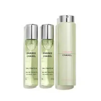 Chance Eau Fraiche Eau De Toilette Twist And Spray 3 X 20 Ml