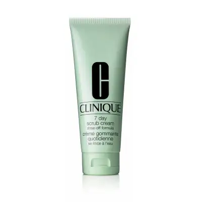 Clinique 7-day Scrub Rinse-off Formula - Esfoliante Granulare In Crema (tipo I - Ii - Iii - Iv) 100ml
