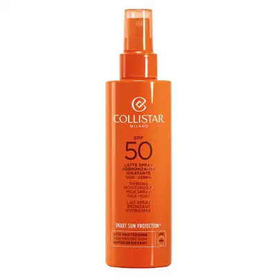 Collistar Latte Spray Abbronzante Idratante Viso-corpo Spf50 200 Ml