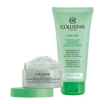 Collistar Crio-gel Anticellulite Sublimante 175 Ml + Talasso-scrub Crioattivo 150 G