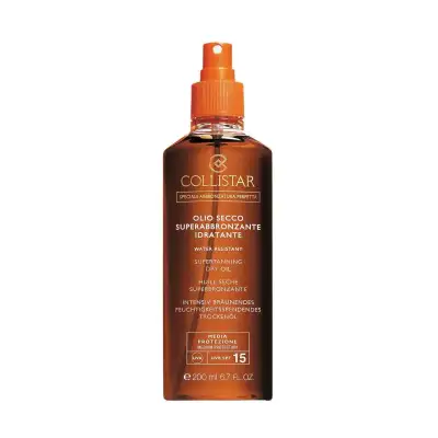 Olio Secco Superabbronzante Idratante Spf 15  200 Ml