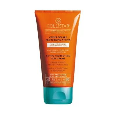 Crema Solare Protezione Attiva Pelli Sensibili Spf 30 150 Ml