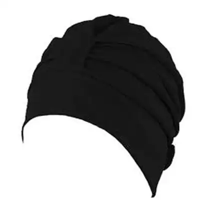 Fashy Cuffia Da Bagno Donna Nero  Turbante