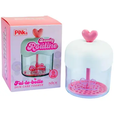 Nice Beauty Routine Fai Le Bolle Skincare Foamer