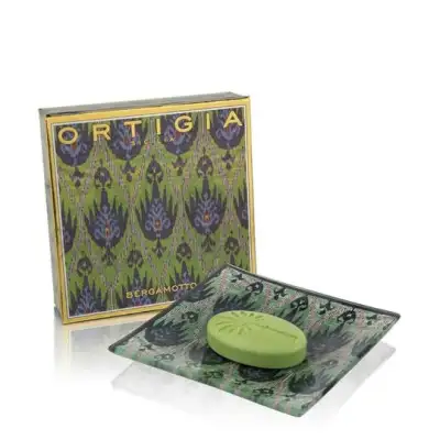 Bergamotto Piatto In Vetro E Sapone
