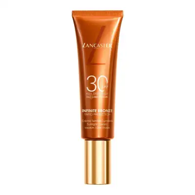 Lancaster Infinite Bronze Tinted Protection Sunlight Cream Spf30 Tonalità Medio/scura 50 Ml