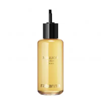 Paco Rabanne Million Gold For Her Eau De Parfum 200 Ml Refill