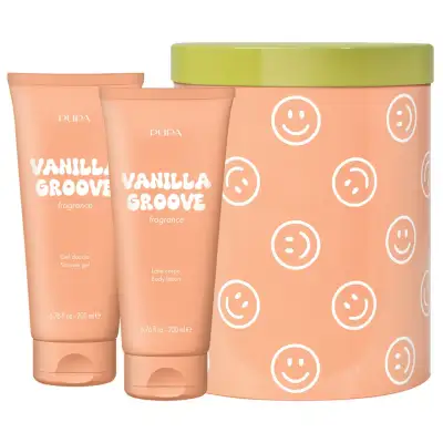 Pupa Happybox Kit 1 Latte Doccia 200 Ml + Latte Corpo 200 Ml Vanilla Groove