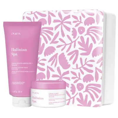 Pupa Balinian Spa Kit 1 Con Crema Corpo Concentrata Addolcente 150ml E Crema Doccia 300ml