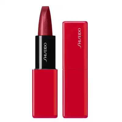 Shiseido Technosatin Gel Lipstick 411 Scarlet Cluster