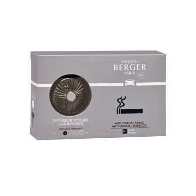 Maison Berger Paris Cofanetto Diffusore Per Auto Funzionale Anti-odori Di Fumo