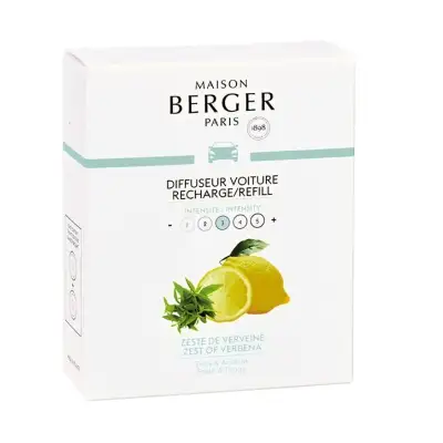 Maison Berger Paris Ricariche Per Diffusore Auto Zeste De Verveine