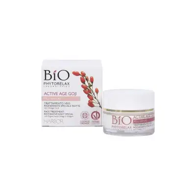 Phytorelax Active Age Goji Trattamento Viso Rigenerante Notte 50ml