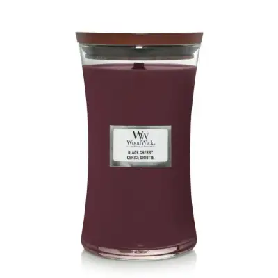 Woodwick Large Hourglass Black Cherry