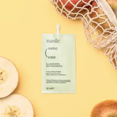 Naste Beauty Refill Siero Viso Illuminante E Antiossidante 15ml