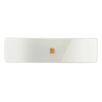 Balmain La Barrette Pour Cheveux L Bianca È In Acetato Di Cellulosa.
