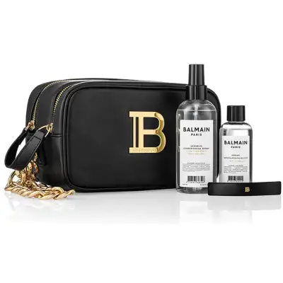 Balmain Signature Pouch Set 4 Parti