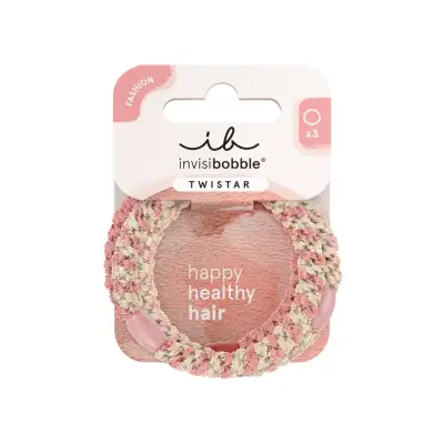 Inivisibobble Twistar Blush Braids 3 Pz