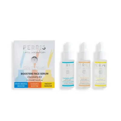 Perris Swiss Laboratory Skin Skin Fit Youth Boosters Face Serum Discovery Kit 3 X 10 Ml