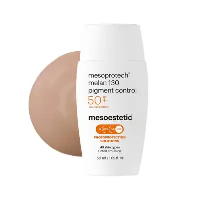 Mesoprotech Melan 130 Pigment Control  Crema Solare Colorata A Protezione Molto Alta 50ml