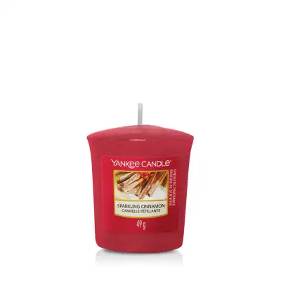 Yankee Candle Sparkling Cinnamon Candela Votiva 49 G