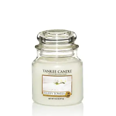 Yankee Candle Fluffy Towels Giara Media 411g