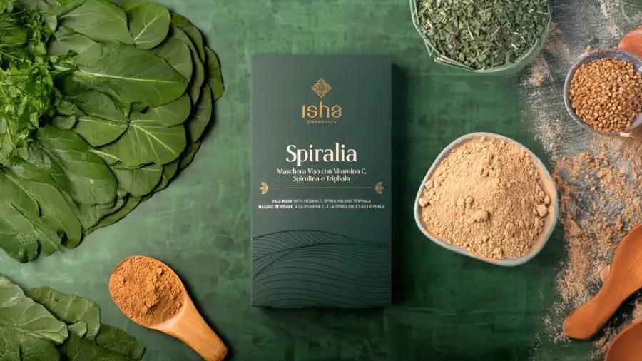 Spiralia – Maschera Viso Con Vitamina C, Spirulina E Triphala