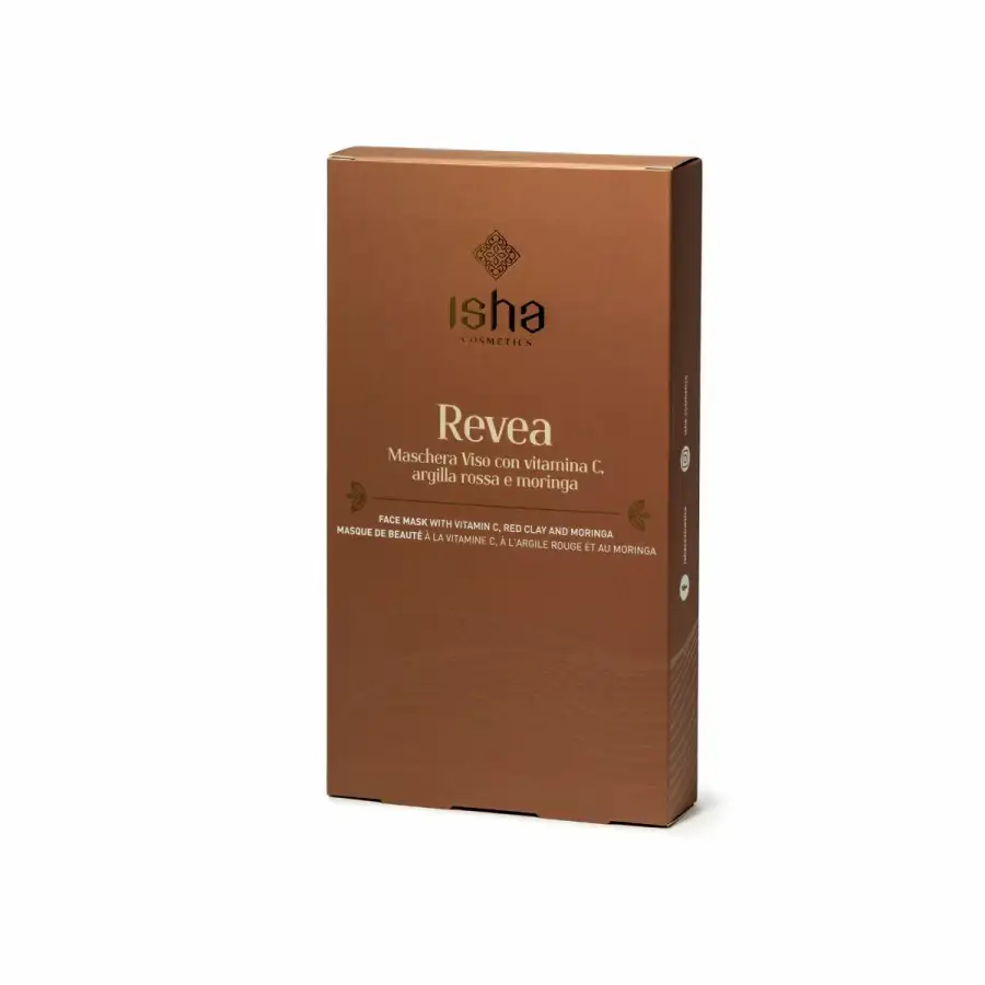 Revea – Maschera Viso Con Vitamina C, Argilla Rossa E Moringa