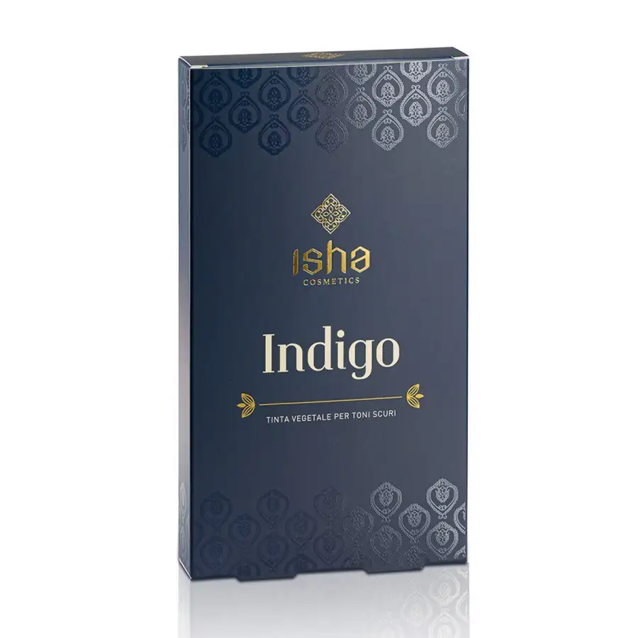 Isha Indigo Tinta Vegetale Per Toni Scuri 100g