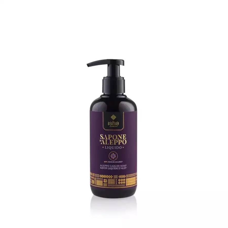 Isha - Sapone Liquido Alloro 40% - 200 Ml.