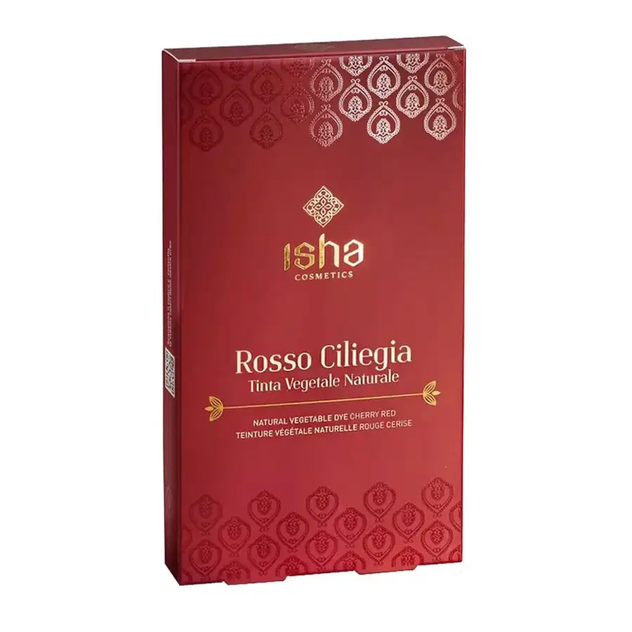 Isha - Rosso Ciliegia Tinta Vegetale Naturale 100 Gr.