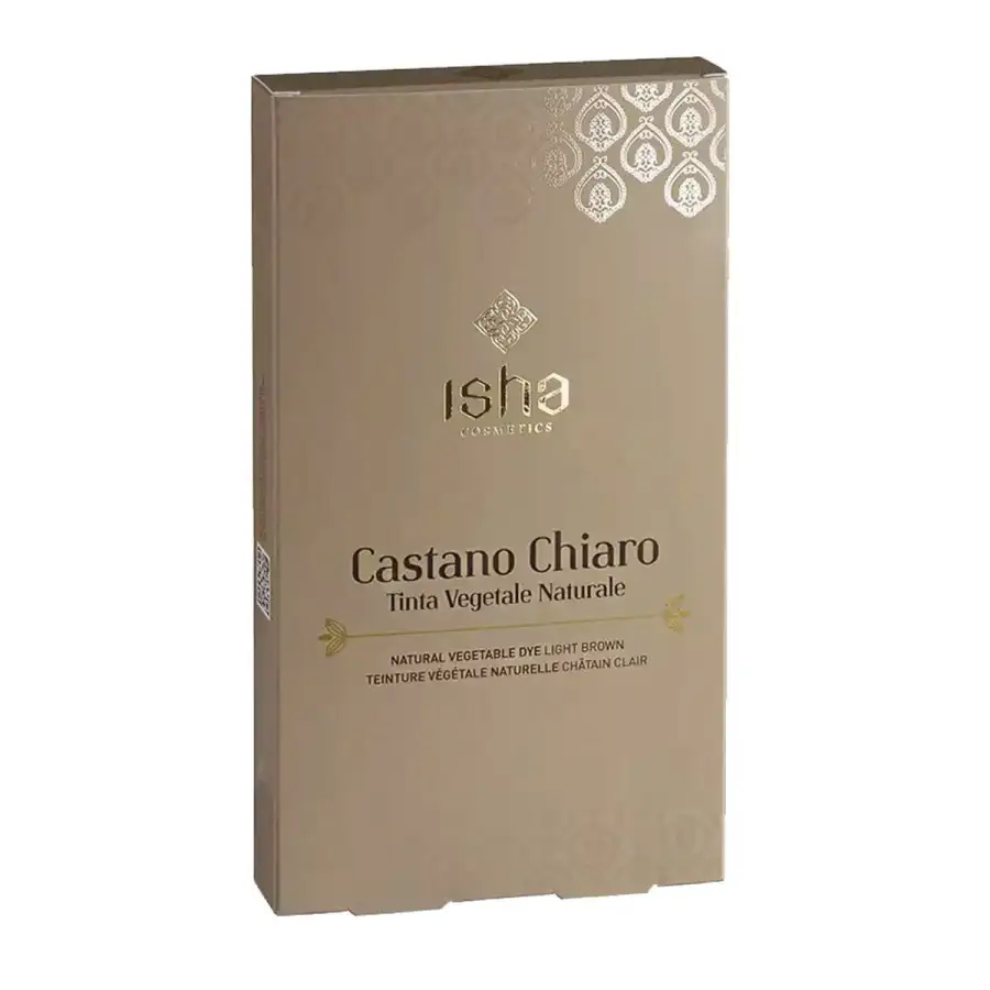 Isha - Castano Chiaro Tinta Vegetale Naturale 100 Gr.