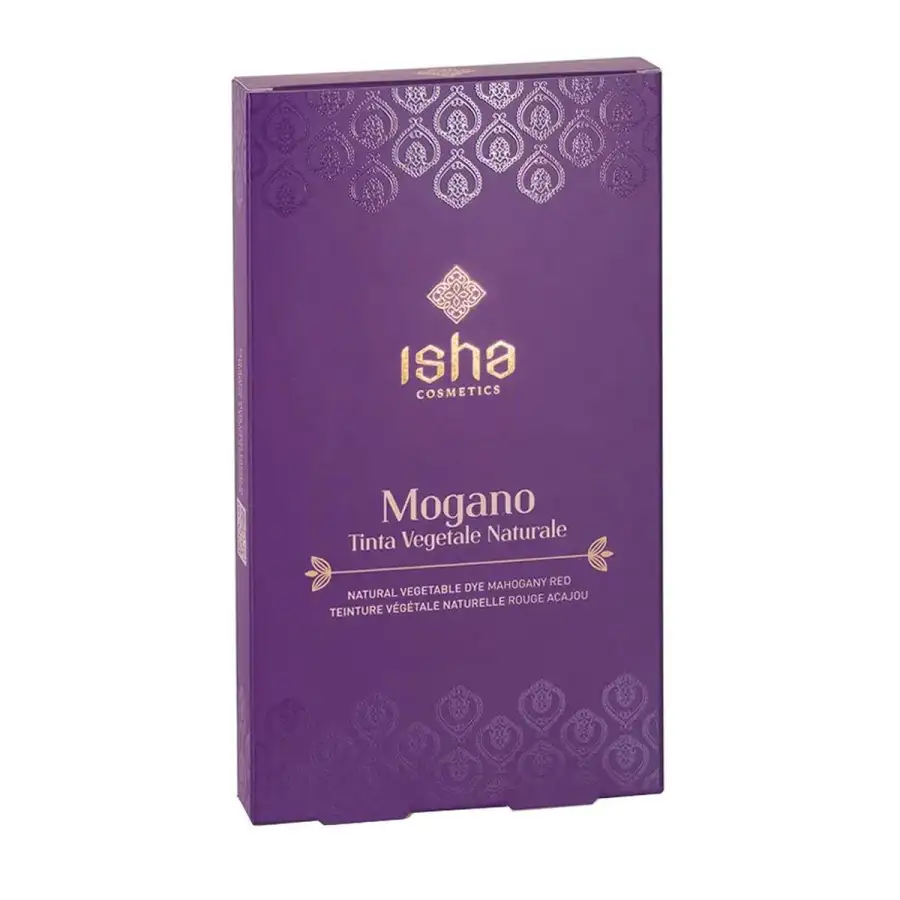 Isha - Mogano Tinta Vegetale Naturale 100 Gr.
