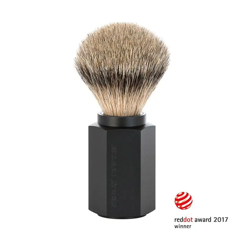 Scheerkwast Silvertip - Graphite