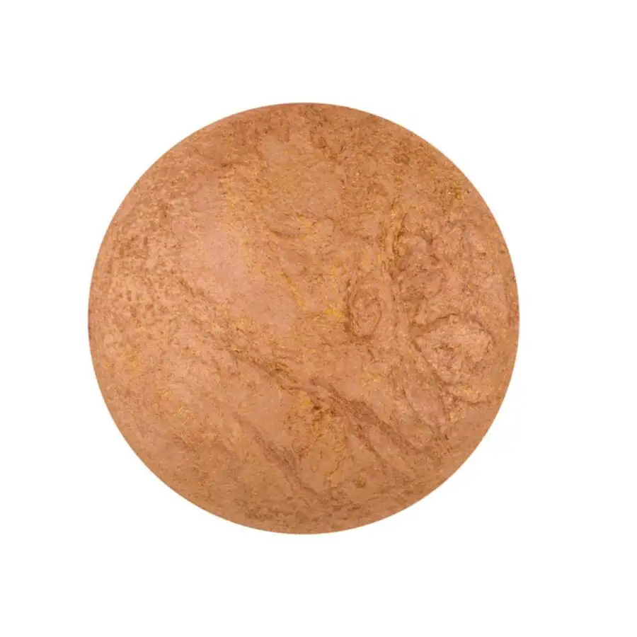 Nebu Milano Baked Face & Body Satin Sparkle  G01 Aura Col. Gold