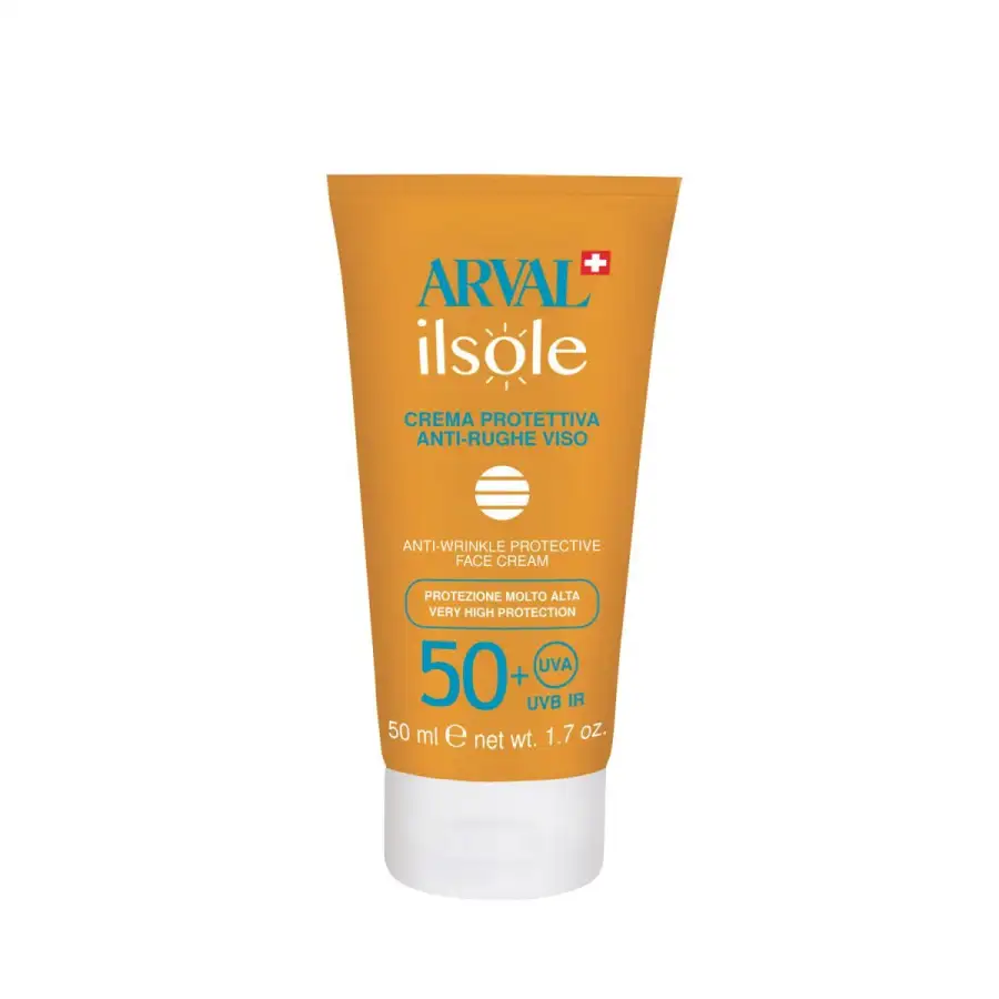 Crema Protettiva Antirughe Viso Spf50+