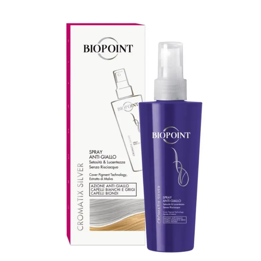 Biopoint Spray Anti-giallo Setosità & Lucentezza Senza Risciacquo 150 Ml.