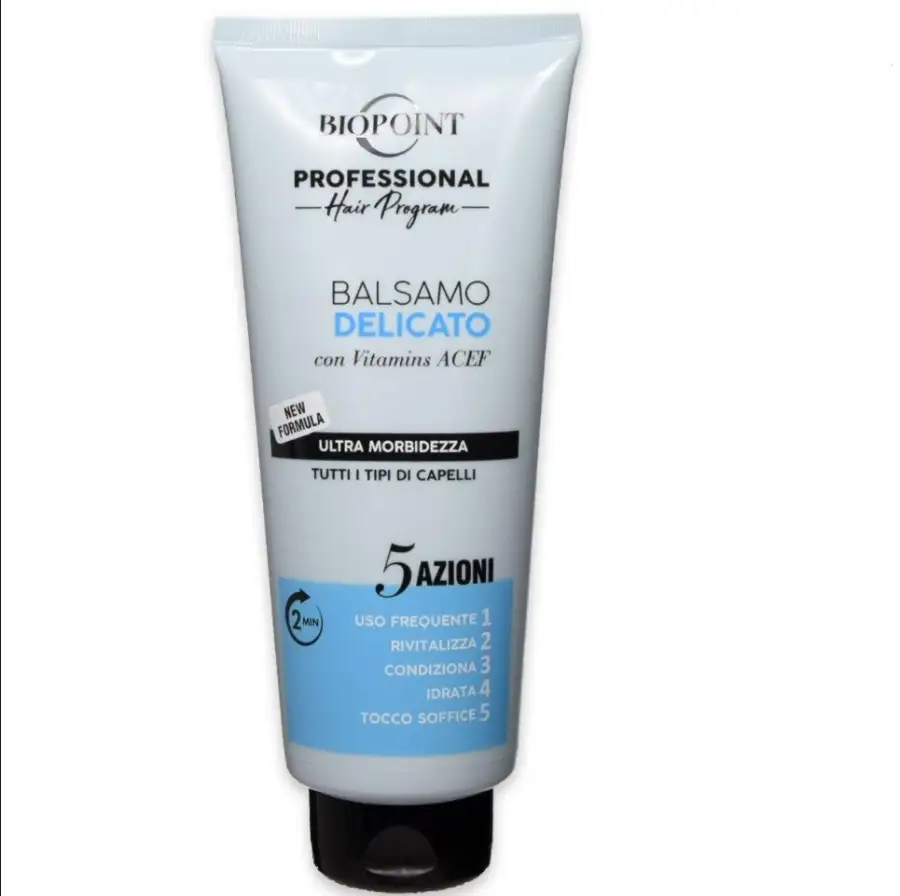 Biopoint - Balsamo Delicato Con Vitamina Acef 5 Azioni 350 Ml.